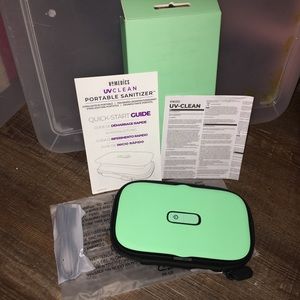 NEW homemedics uv clean portable phone sanitizer